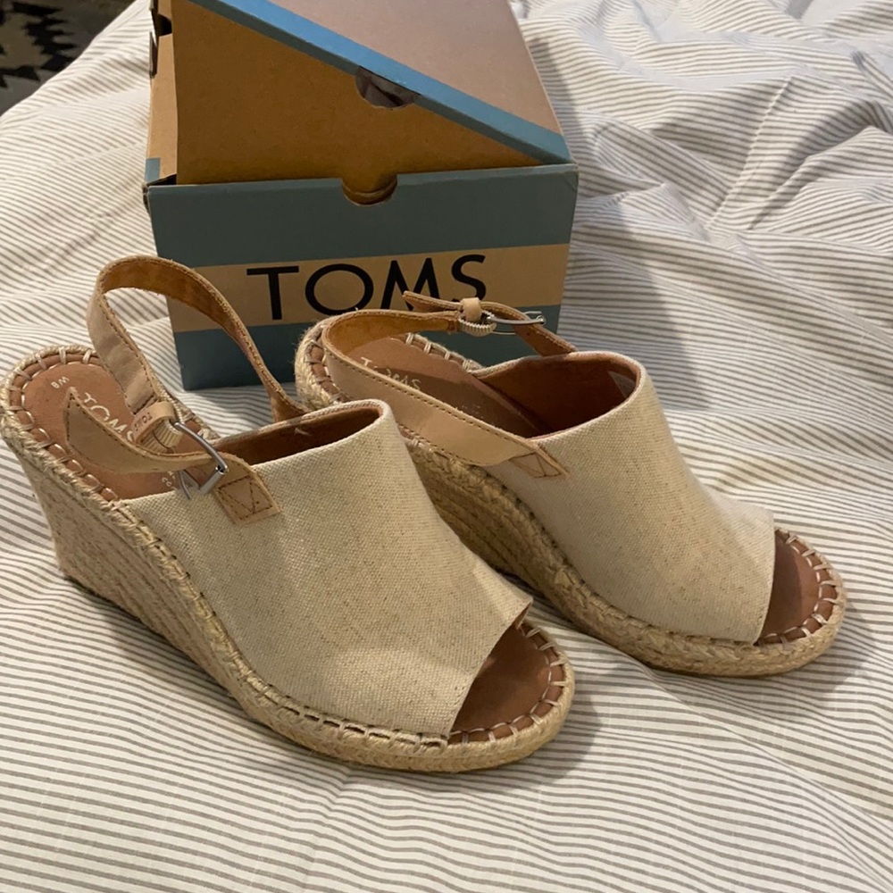 TOMS wedge sandals